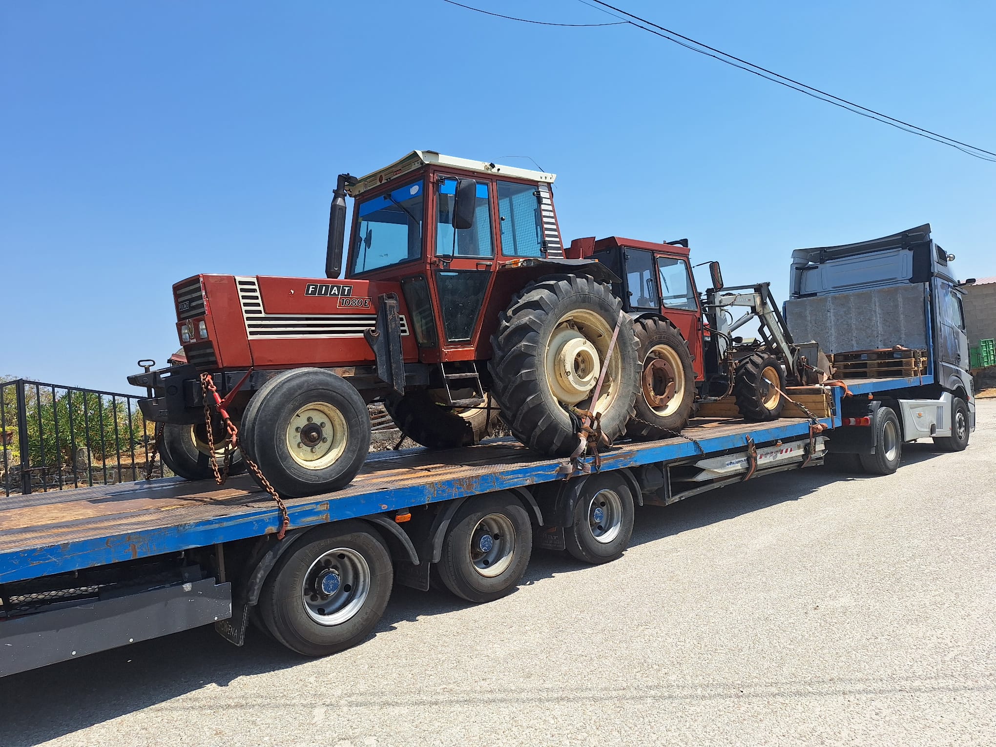 Cosechadoras modernas